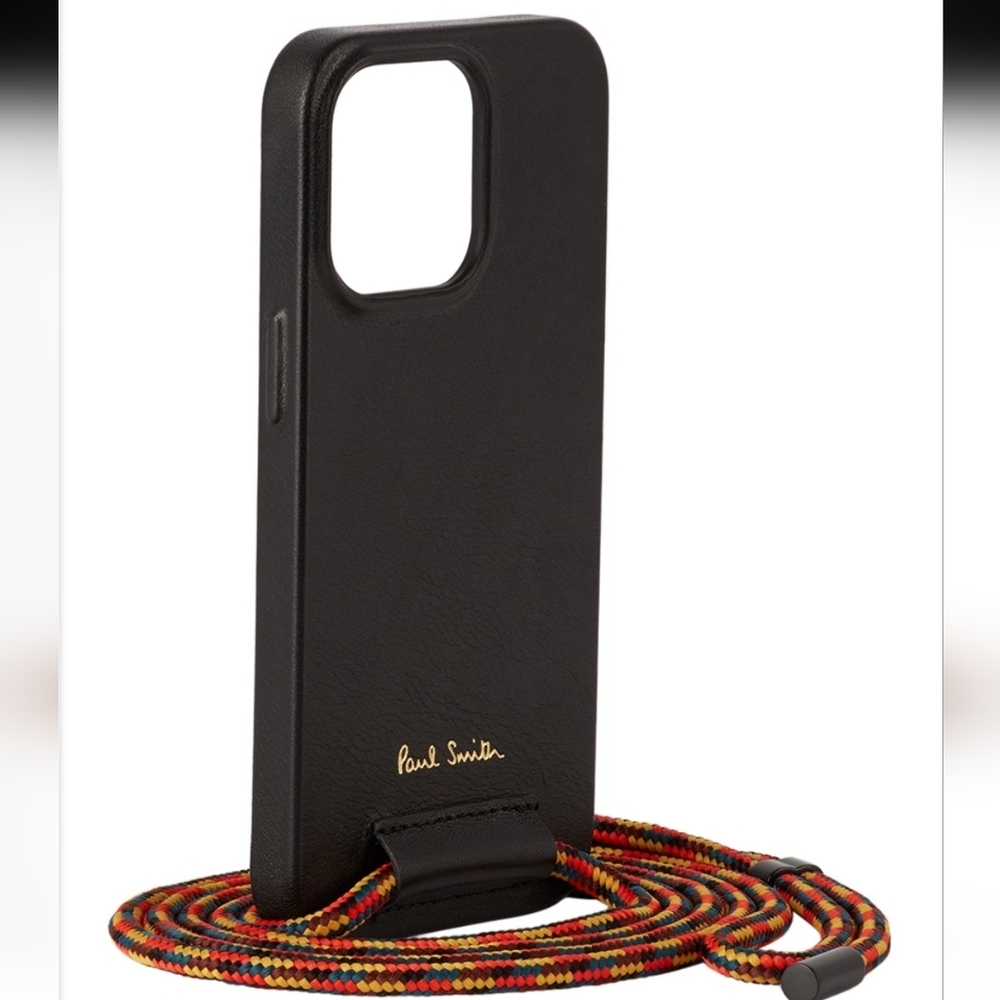 Paul Smith Black Case with Colorful Cord
